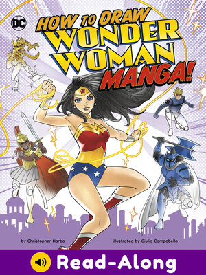 cover image of How to Draw Wonder Woman Manga!
